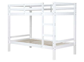 Single White Bunk Bed