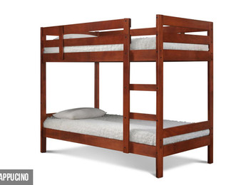 Wood Bunk Beds - Two Colours