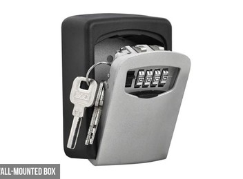 Four-Digit Combination Key Lock Box