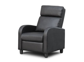 Black or Grey Recliner Chair