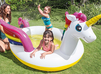 Intex Mystic Unicorn Spray Pool