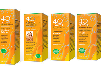 40 Carrots Skincare Range