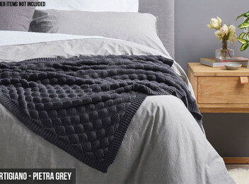 Luxury Knit Throw Rug