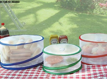 Three-Pack of Pop Up Food Covers