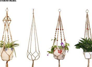 Garden Plant Rope Hanger