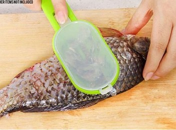 Two-in-One Fish Scale Remover