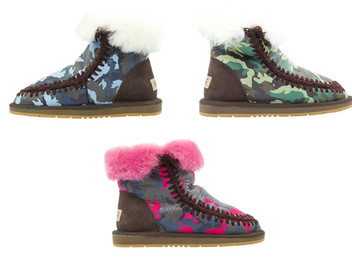 Army Print Sheepskin UGG Boots