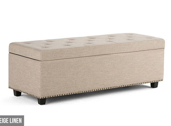 Storage Ottoman - Two Options