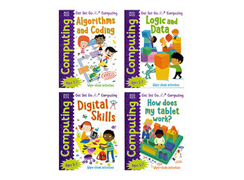 4-Pack Get Set Go Computing Books