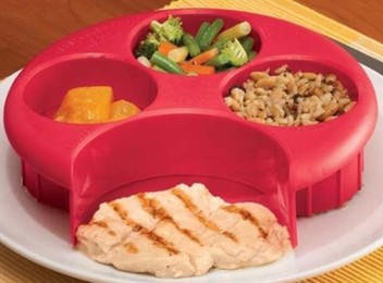 Meal Portion Control Plate Measure