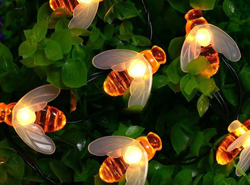 20-LED Honey Bee Light String