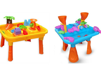 Kids Water & Sand Table Play Set