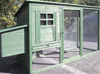 Wooden Chicken Coop