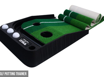 Golf Putting Trainer & Ball Return