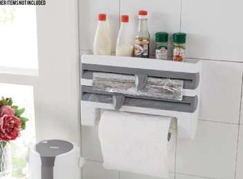 Food Wrap Wall-Mount Dispenser