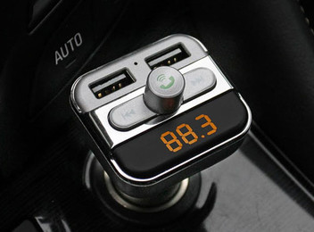 Bluetooth Transmitter Car Charger