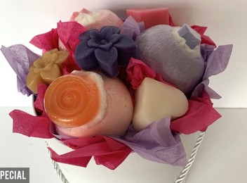 Bath Bomb & Soap Bouquet