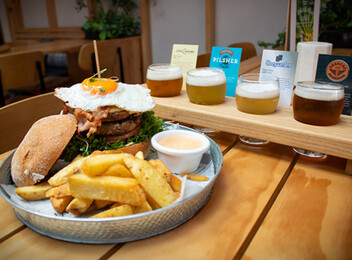 Burger & Beer Tasting Platter