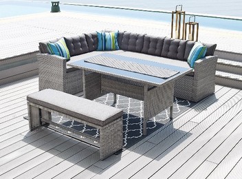 Four-Piece Outdoor Furniture Set