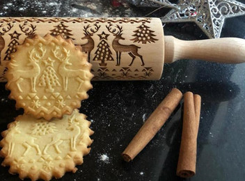 Christmas Rolling Pin