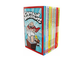 10-Book Captain Underpants Set