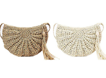 Straw Cross Body Bag