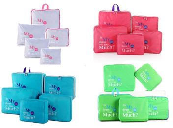 Five-Piece Luggage Organiser