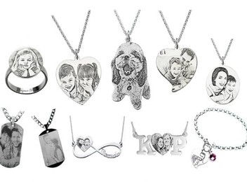 925 Silver Personalised Jewellery