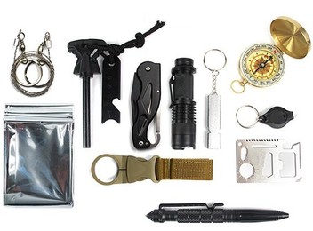 29-in-1 Survival Kit: Portable Outdoor Gear For Camping,, 57% OFF