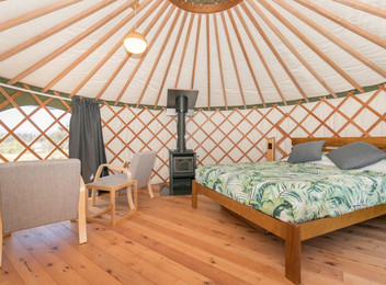 Glamping at Oasis Yurt Lodge