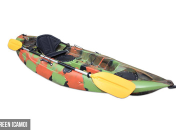 1 Deluxe 2.8m Kayak Set - 3 Colours