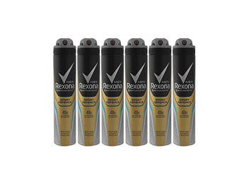 Six Pack Rexona Mens Deodorant