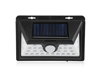 32-LED Solar Powered Wall Lamp