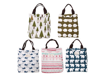 One Canvas Lunch Bag - Five Designs