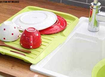 Large Dish Rack Draining Tray