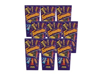 9-Pack of 540G Cadbury Favourites