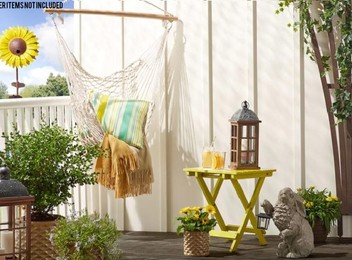 Netted Swing Hammock Chair