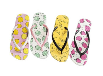 Fruit Print Jandals