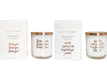 Linden Leaves Candle - Two Scents