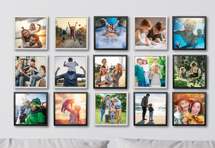 Personalised Photo Tiles - Eight Options Available