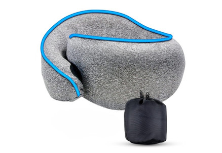 Adjustable Travel Neck Pillow - Three Colours Available