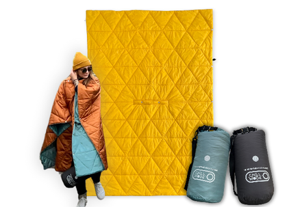 Chillmode Cosy & Portable Wearable Travel Blanket - Two Colours Available