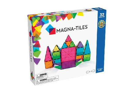 Magna-Tiles 32-Piece Classic Set - Option for Two Sets