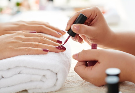 Standard Manicure - Options for Gel Manicure, Acrylic Normal Polish, Acrylic Gel Polish, SNS & Deluxe Pedicure