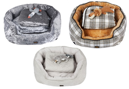 PaWz Pet Bed Set - Three Styles & Three Sizes Available