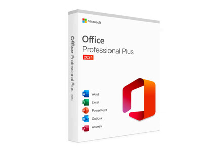 Microsoft Office Professional Plus 2024 with Microsoft Visio 2024 Software Bundle