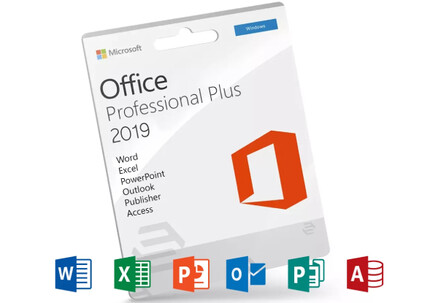 Microsoft Office Professional Plus Software Lifetime License - Options for 2019 or 2021