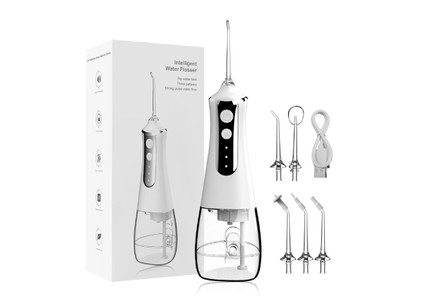 Three-Mode USB Rechargeable Oral Irrigator with Five Nozzles - Two Colours Available