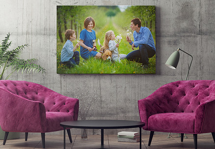 40 x 50cm Large Personalised Canvas Print - Larger Options Available