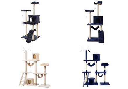 Cat Tree Range - Eight Options Available